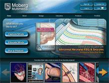 Tablet Screenshot of mobergmultimedia.com